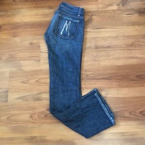 Guess by Marciano Boot Cut Jeans Sequin Detail